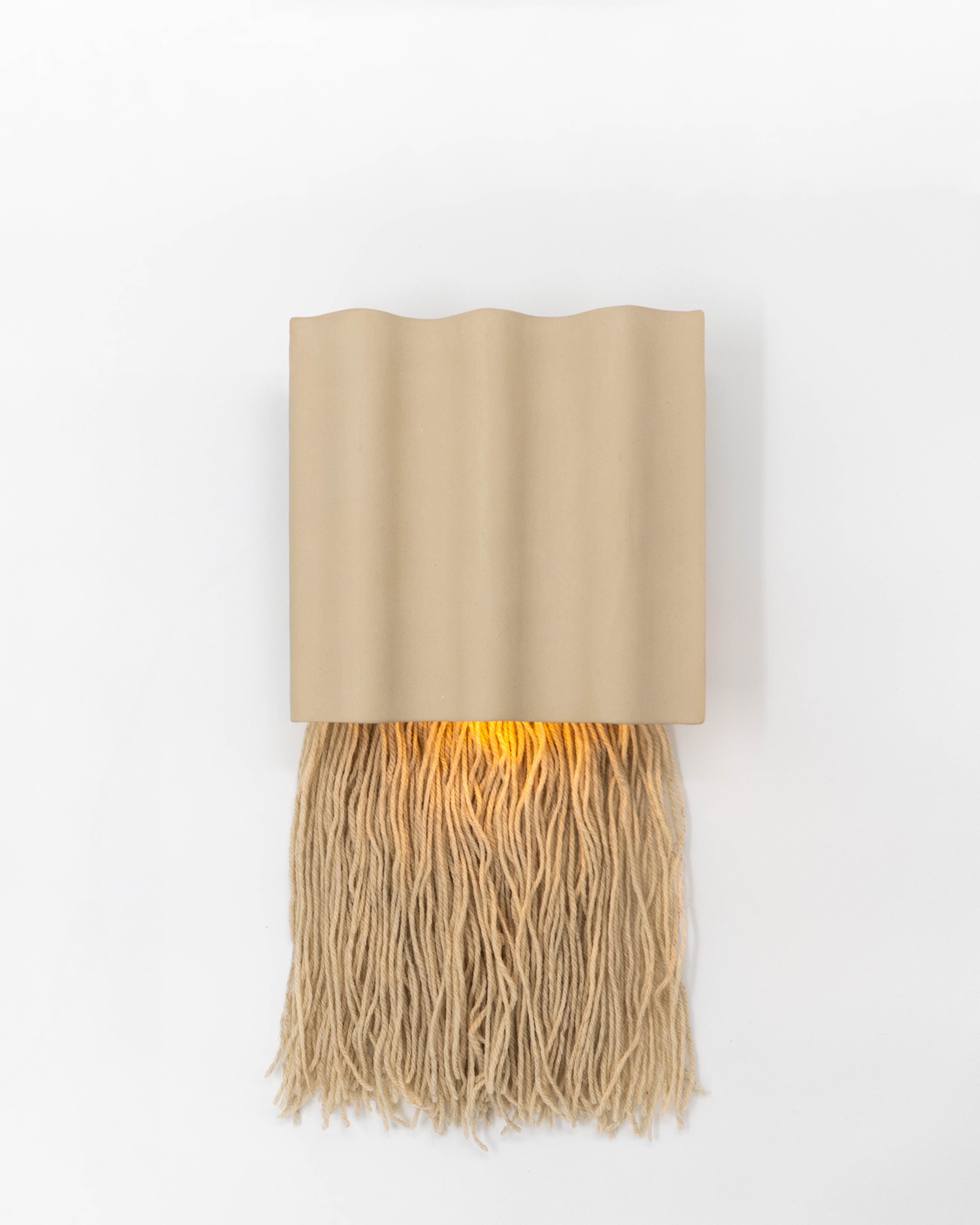 Applique TL01 Franges - Blanc corail