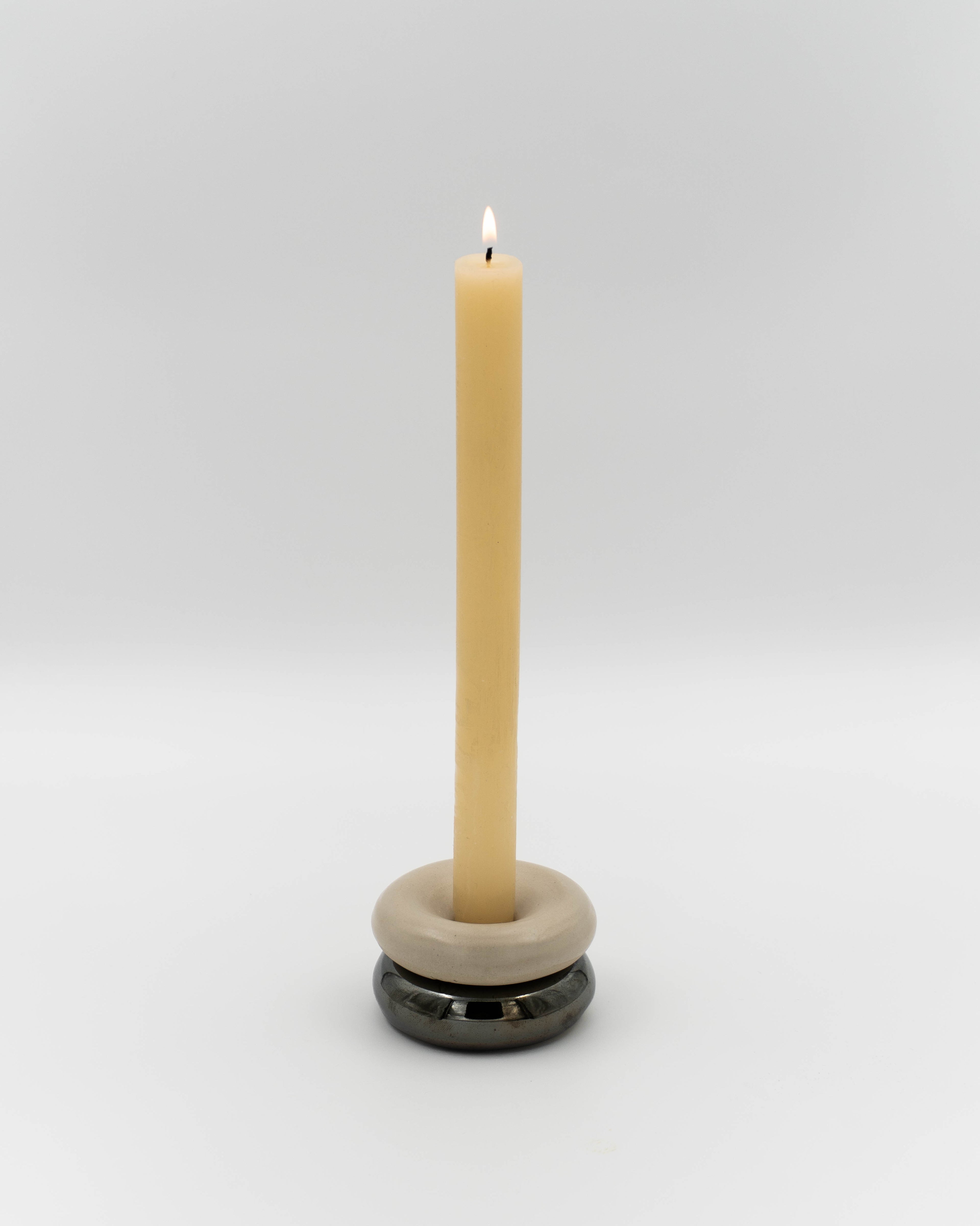 Bougeoir OB01 – Blanc corail